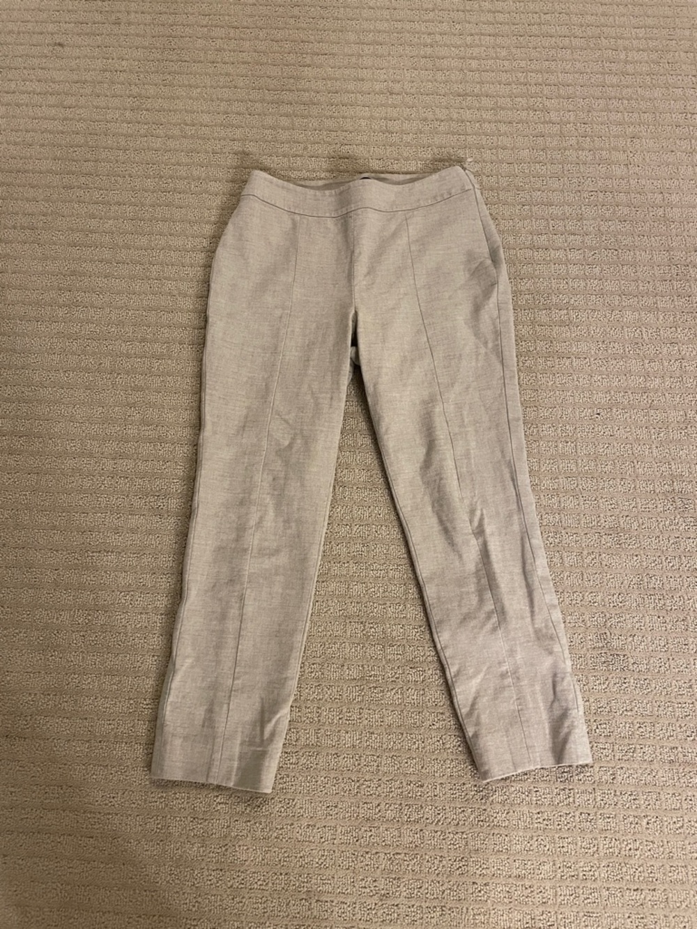 St. John Women's Beige/Taupe Tailored Pants Emma